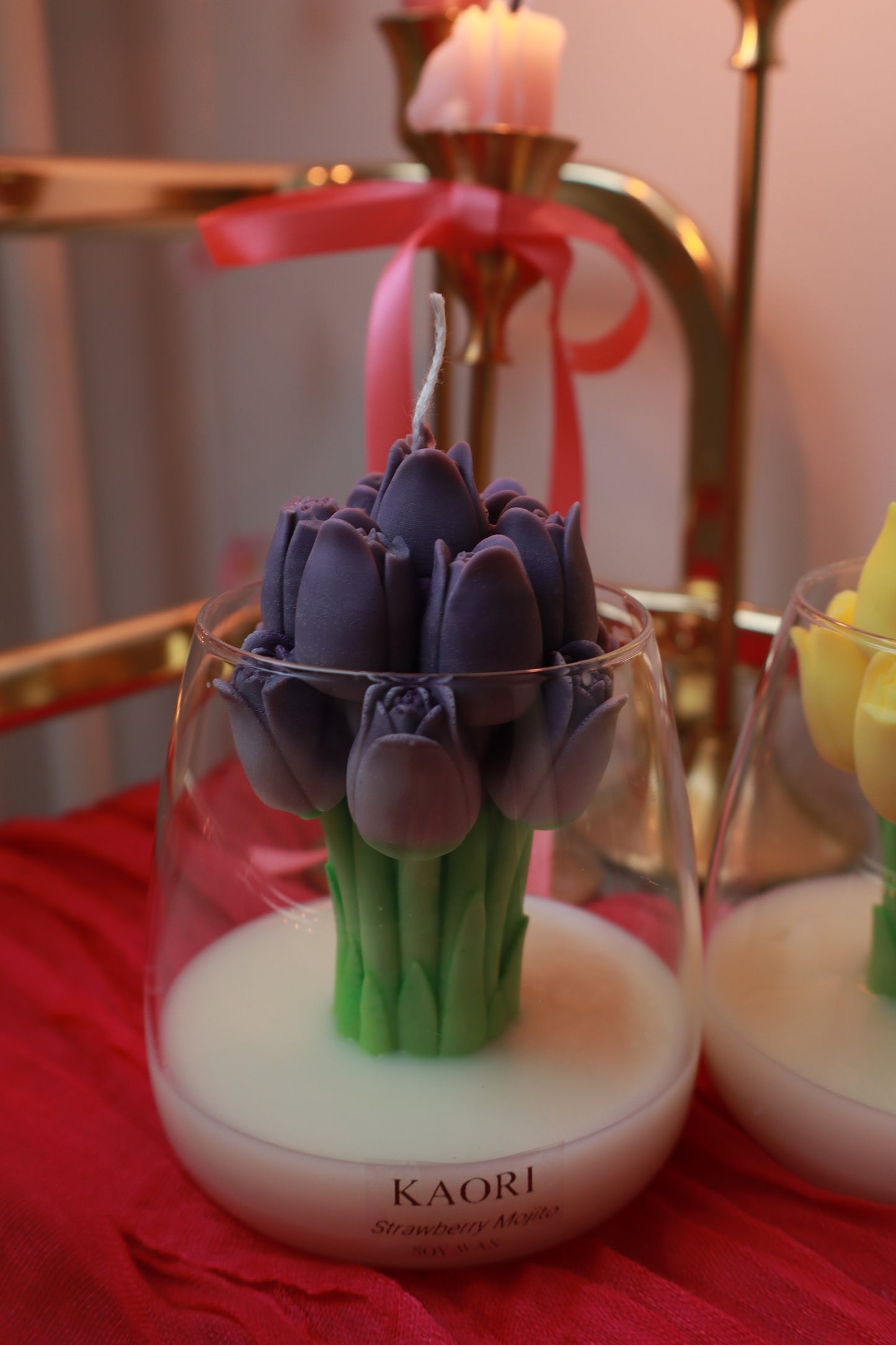 Bunch Of Tulips Kaars