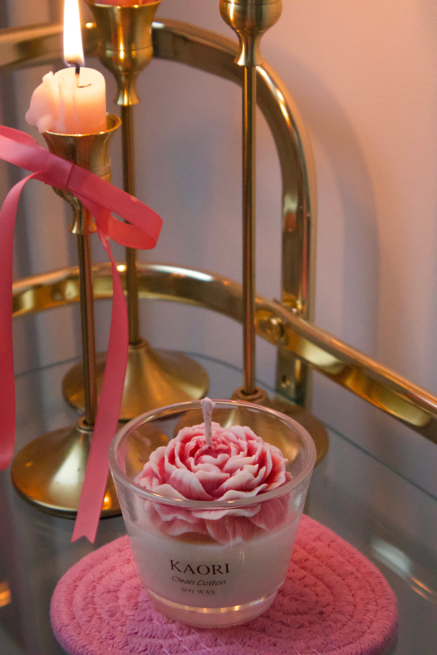 Dreamy Rose Kaars