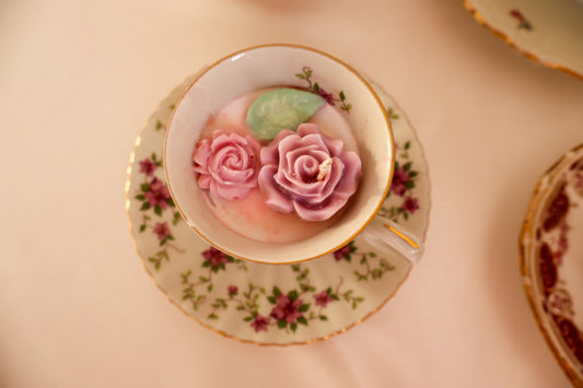 Vintage Violet Flower