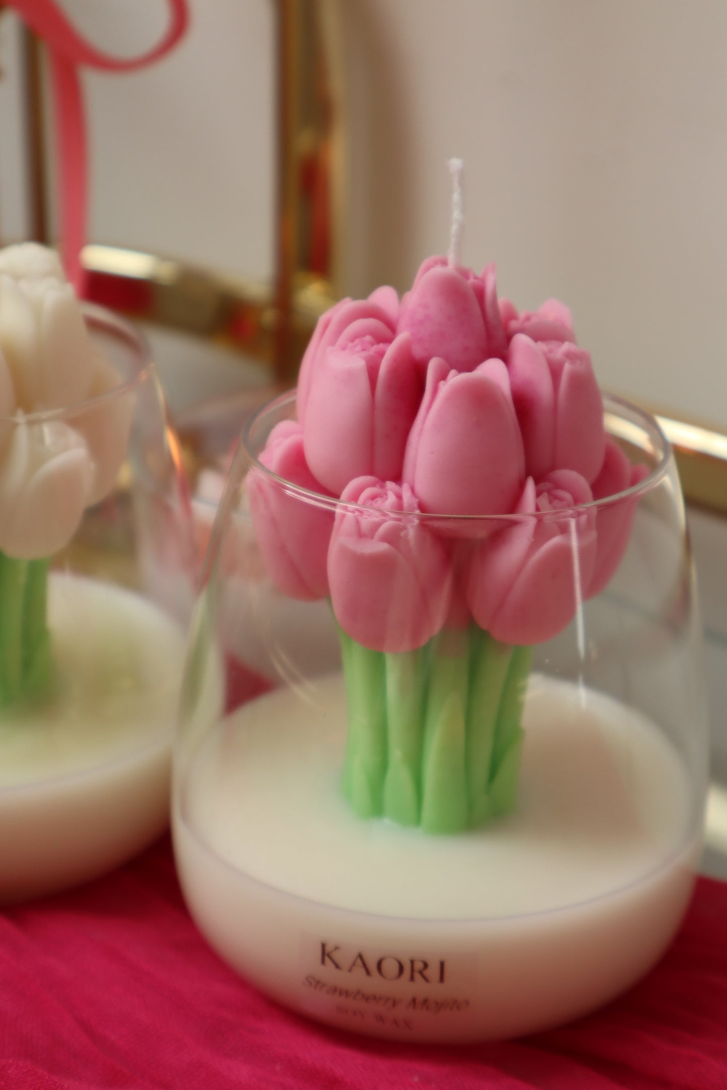 Bunch Of Tulips Kaars